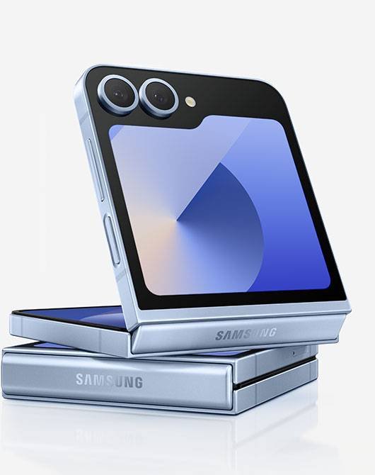 SAMSUNG Galaxy Z Flip6, AI Smartphone, Android, 12GB RAM, New 50MP Camera, FlexCam, Long Battery Life, IP48